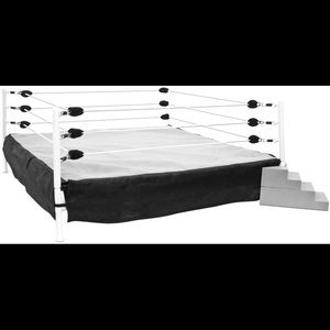 Authentic scale wrestling figure ring.